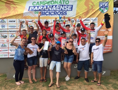 Equipe de BMX de Mercedes é campeã do Ranking Paranaense de Bicicross